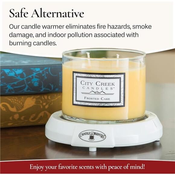 Candle Warmers Original Candle Warmer Plate Electric Candle Wax Melter - Picture 3 of 8